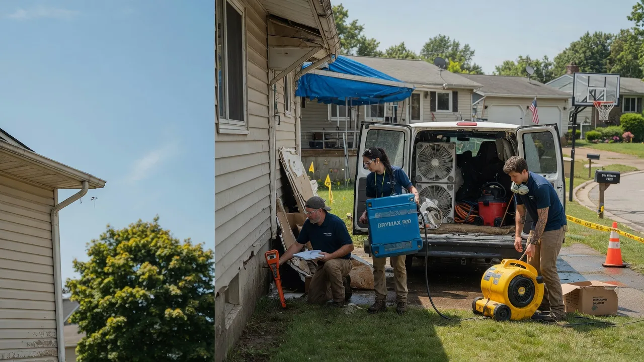 Ceiling Leak Cleanup in Odessa, NY near me